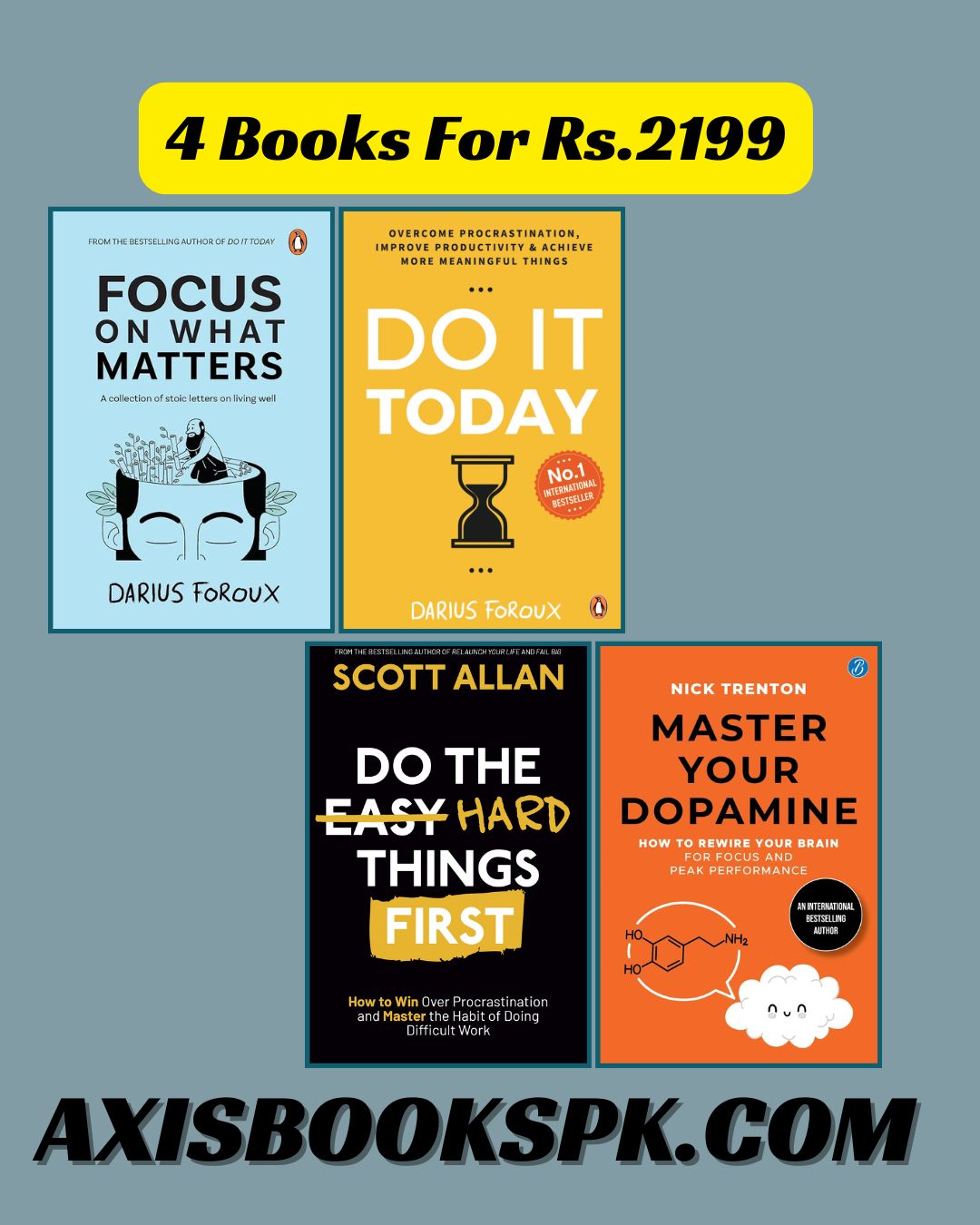 Focus Pack : Powerful 4-book bundle