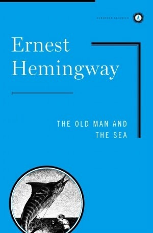 The Old Man and the Sea by Ernest Hemingway book cover