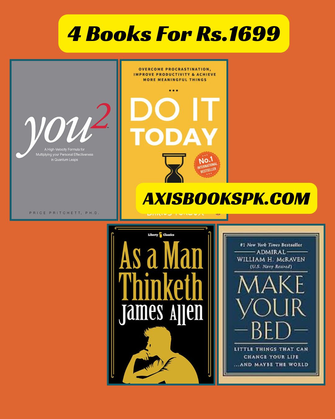 Discipline Pack : Powerful 4-book bundle