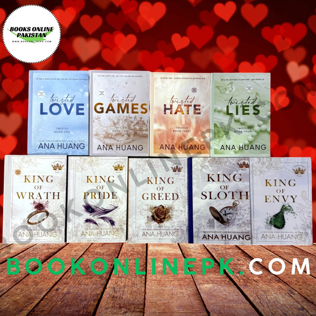 Ana Huang Library – Twisted + King of Sin Series (9+2 Surprise Books)