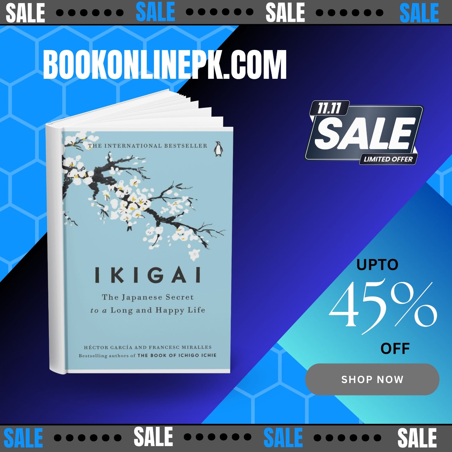 Ikigai: The Japanese Secret to a Long and Happy Life ( local edition)