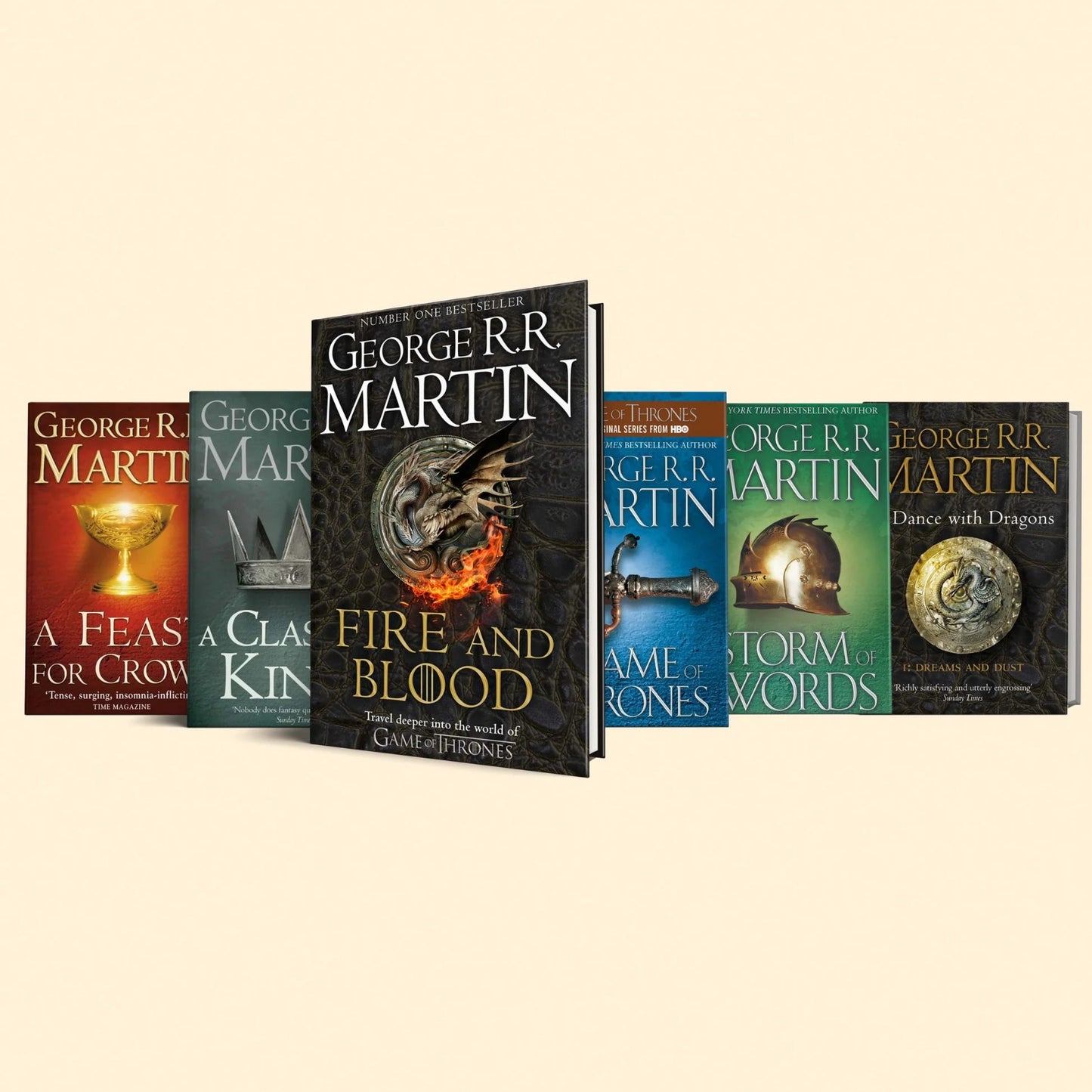 A Song of Ice and Fire Series by George R.R. Martin - Complete Collection