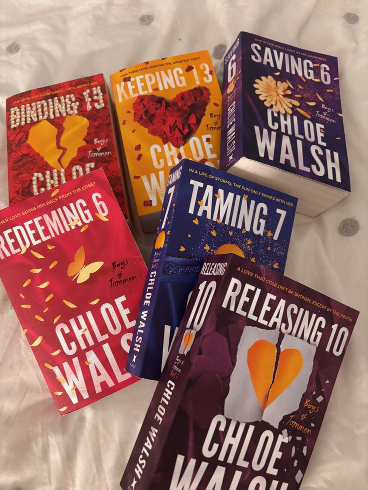 Boys of Tommen Series by Chloe Walsh