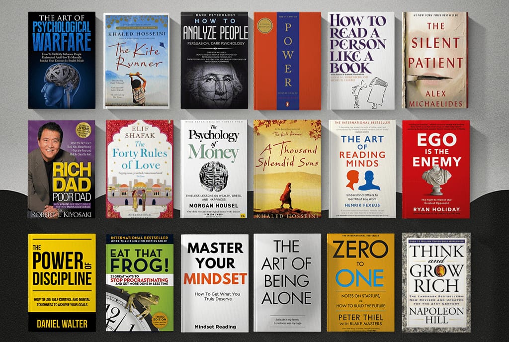 Invest In yourself deal 18 books for 5000