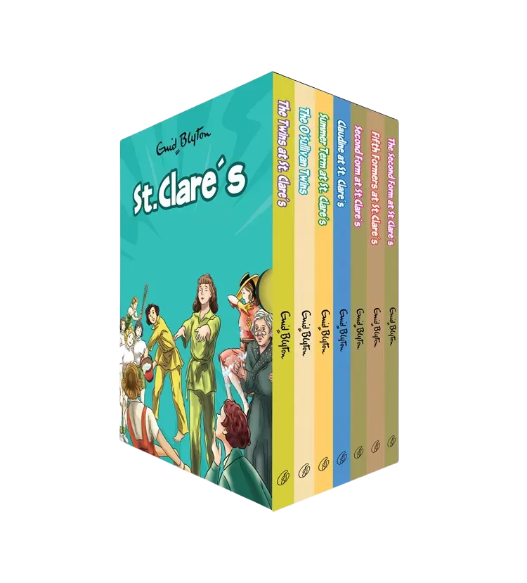 St.Clare’s Series (Book 1 To 6 Box Set) by Enid Blyton