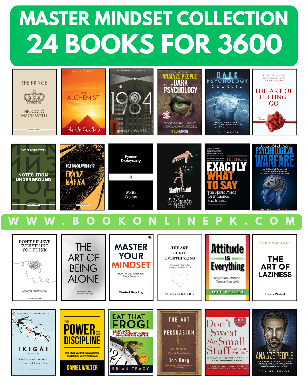 Master Mindset Collection, 24-Book Bundle