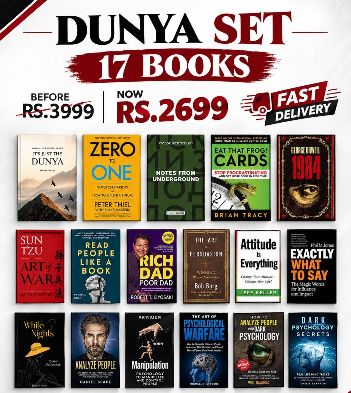 Elite mindset 17 books bundle