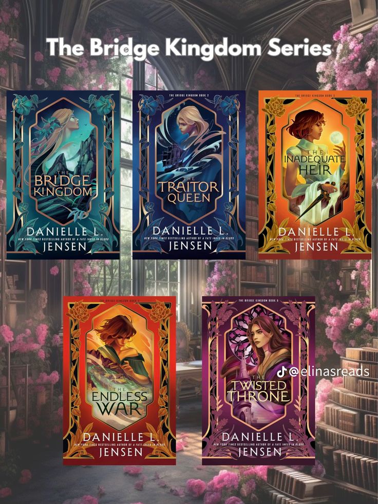 The Bridge Kingdom series five-book bundle by Danielle L. Jensen