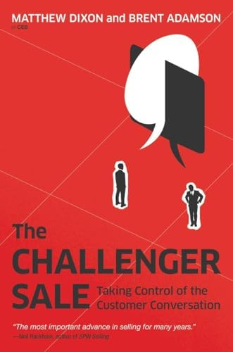 The Challenger Sale by Matthew Dixon and Brent Adamson - Book Cover