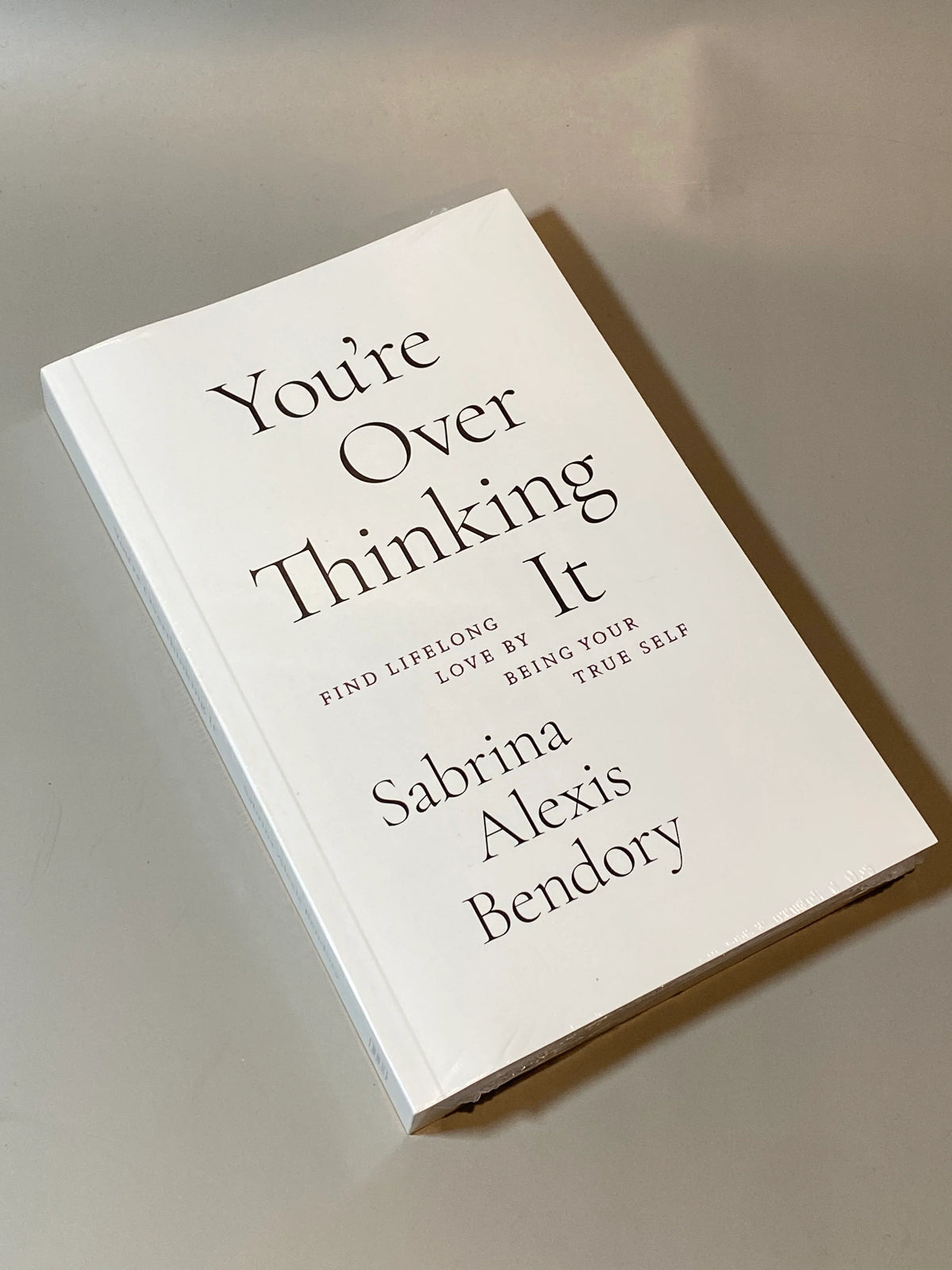 you're over thinking it