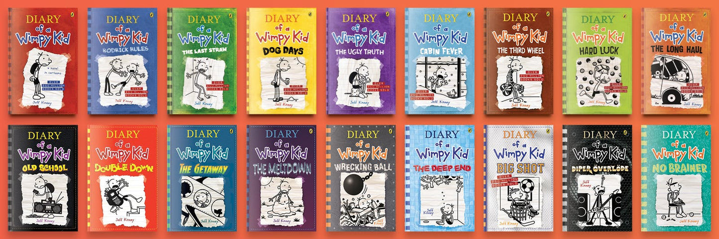 Diary of a Wimpy Kid series 23 books