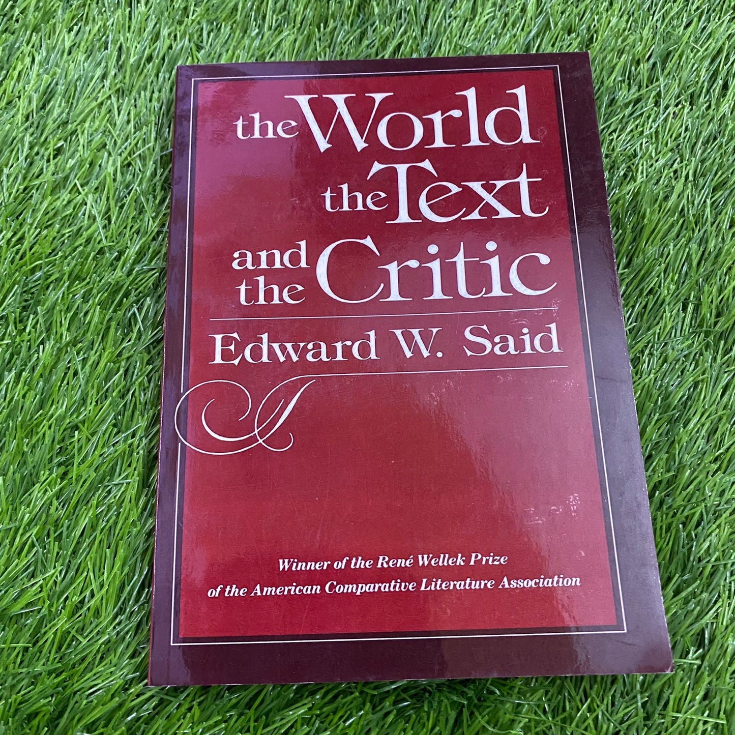 the world the text and the critic