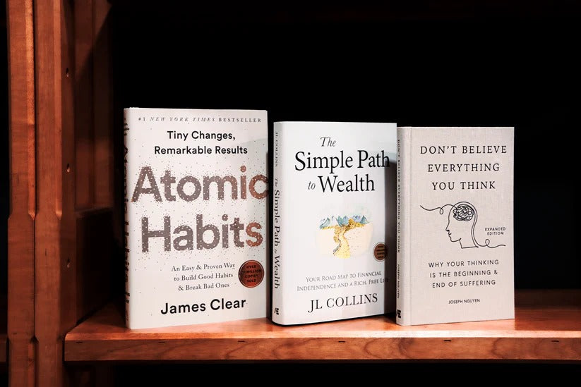 Clear Path to Success Graduation Bundle By James Clear, Joseph Nguyen, JL Collins.