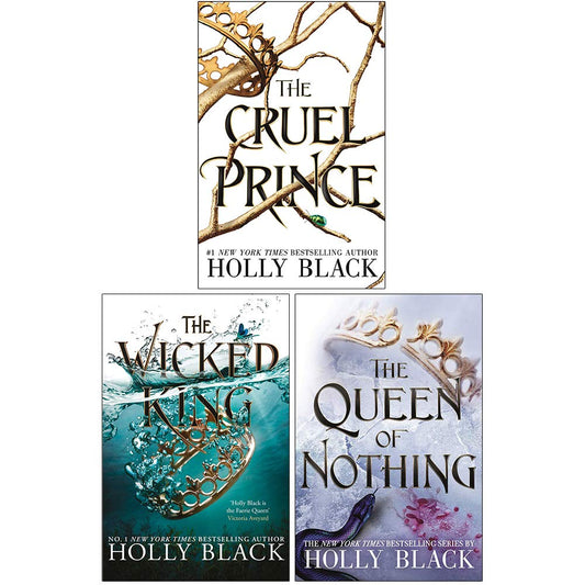 The Folk of the Air Series Set of 3 Books (The Cruel Prince + The Wicked King + The Queen of Nothing)