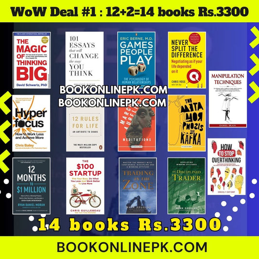 WOW Deal #1 - 14 Books Bundle (12+2 Gift Books) - Business & Personal Mastery Collection