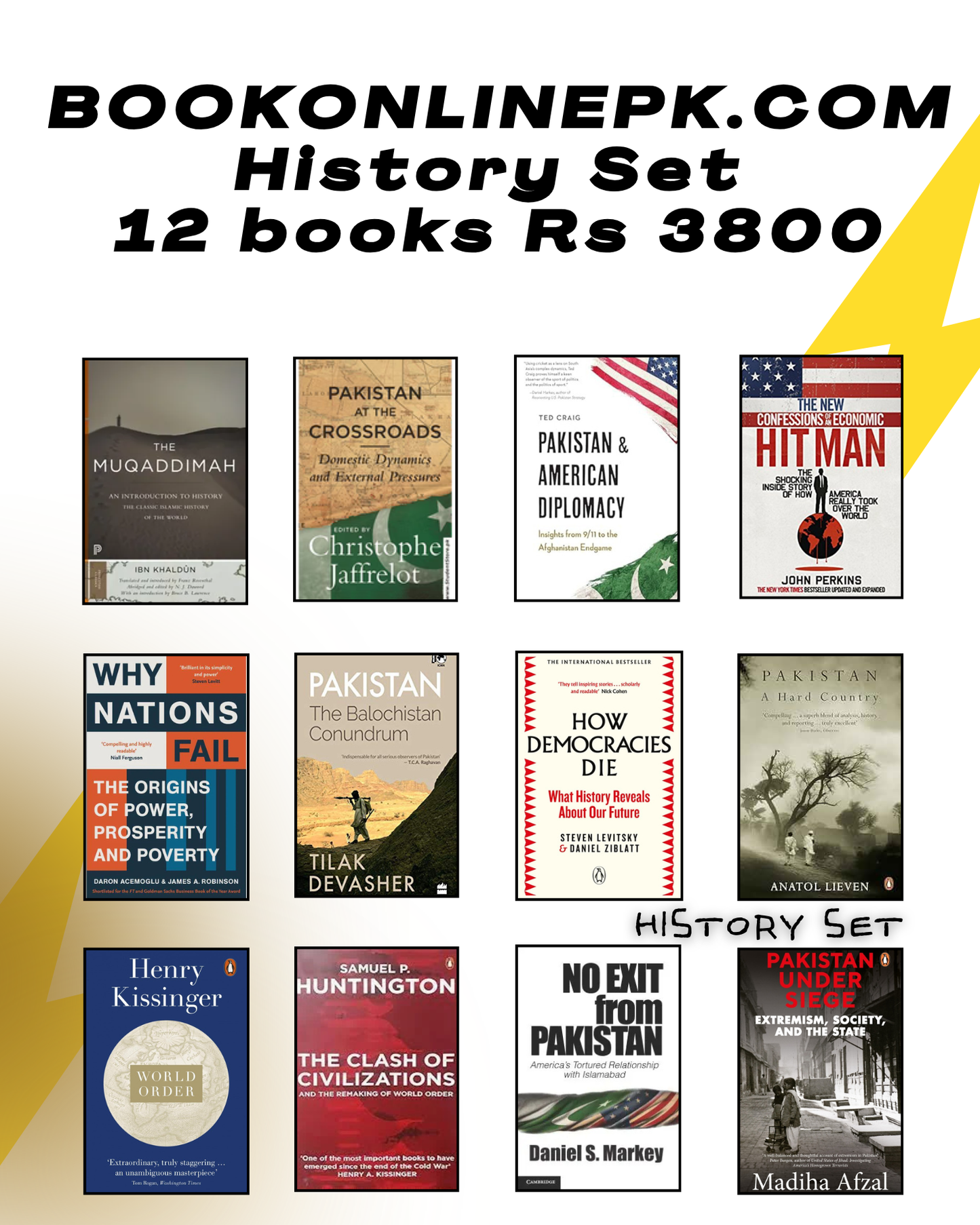 History Set - 12 Books Collection
