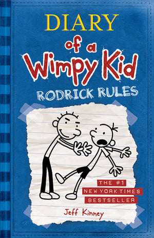 Rodrick Rules by Jeff Kinney - Diary of a Wimpy Kid Book 2