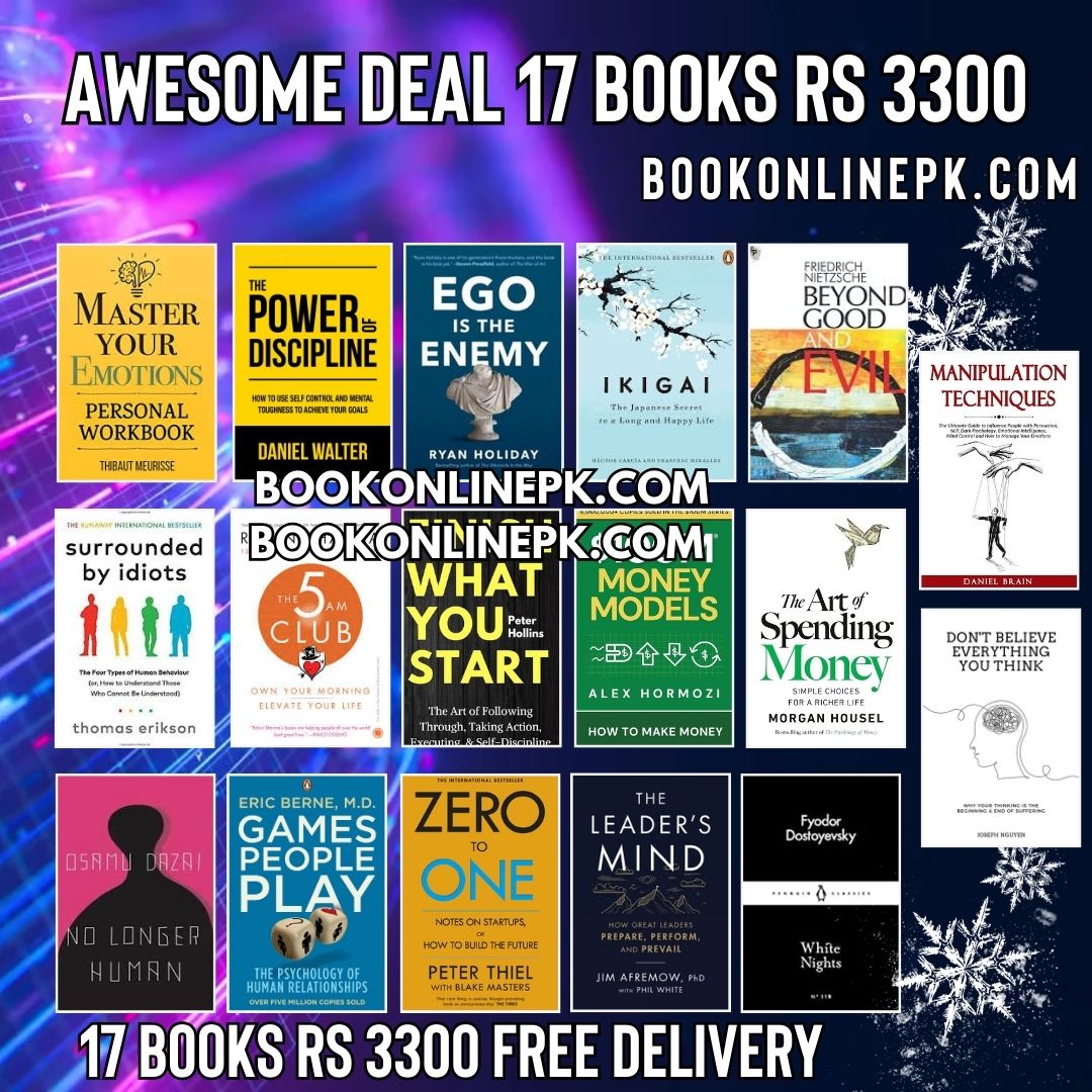 Awesome Deal - 17 Books Bundle Rs. 3,300 - Ultimate Success & Growth Collection