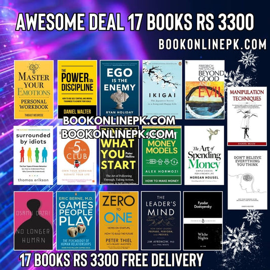 Awesome Deal - 17 Books Bundle Rs. 3,300 - Ultimate Success & Growth Collection