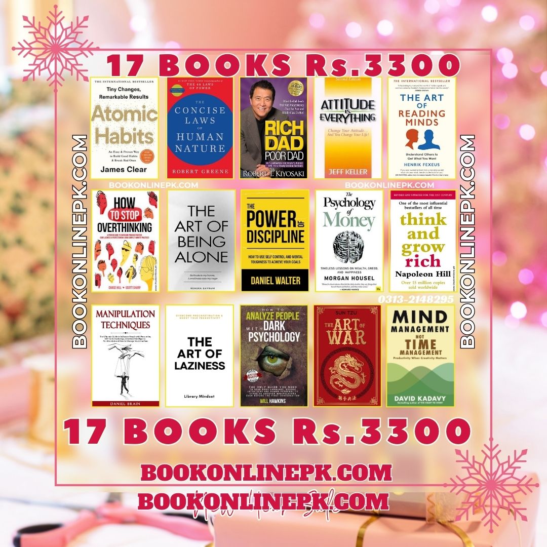 17 Books Bundle Rs. 3,300 - Ultimate Personal Growth & Success Collection