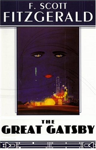 The Great Gatsby by F. Scott Fitzgerald book cover