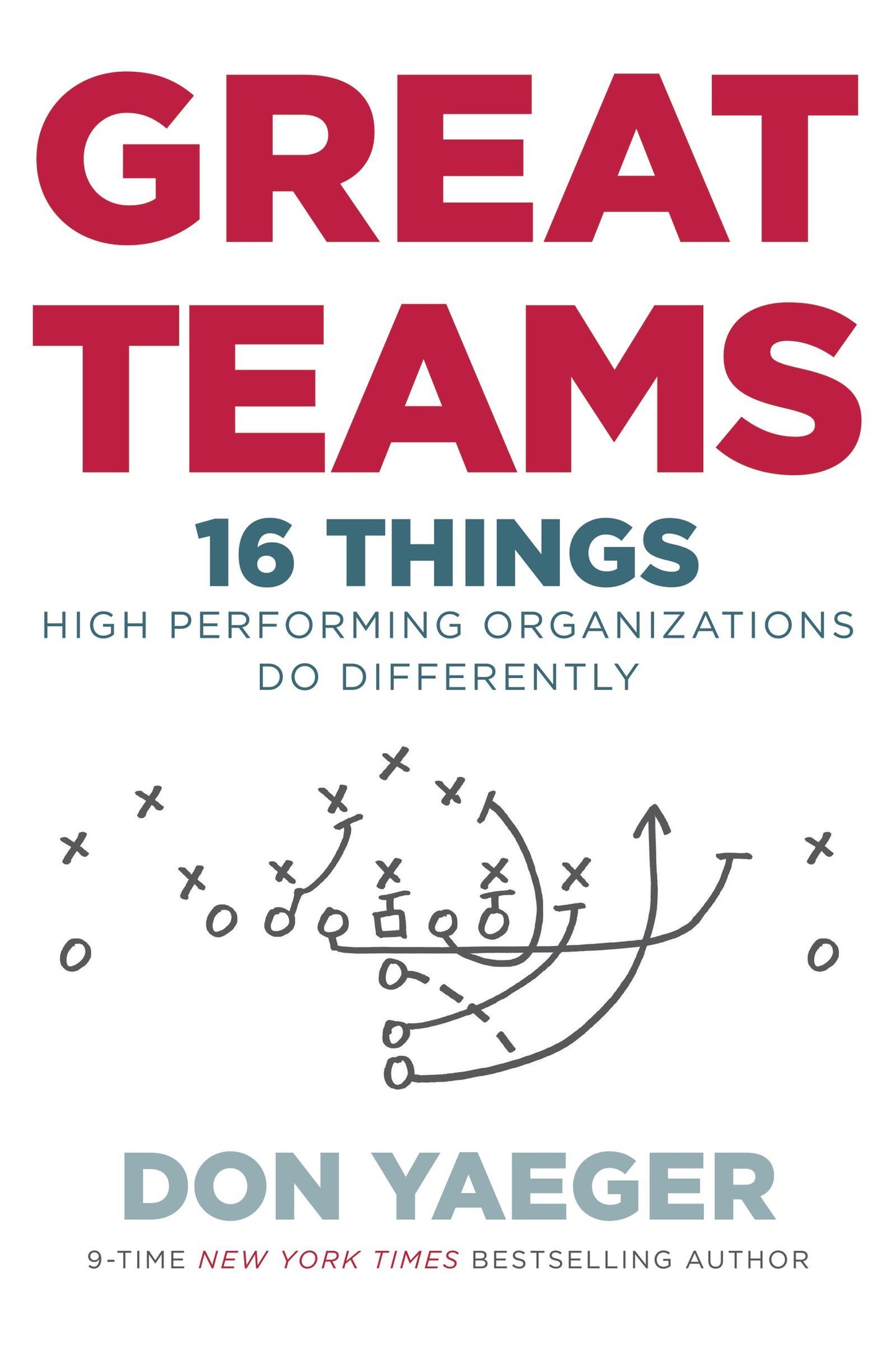 Great Teams: 16 Things High Performing Organizations Do Differently by Don Yaeger