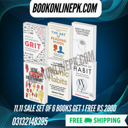 11.11 SALE SET OF 6 BOOKS GET 1 FREE RS 2000