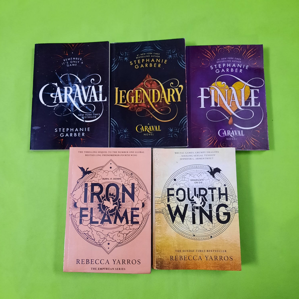 CARAVAL+LEGENDARY+FINALE+IRON FLAME+FOURTH WING