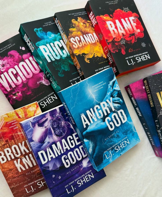 Vicious,Ruckus,Scandalous,Bane,Broken Knight,Damage Good,Angry God,Wildest Dreams,Truly Madly Deeply