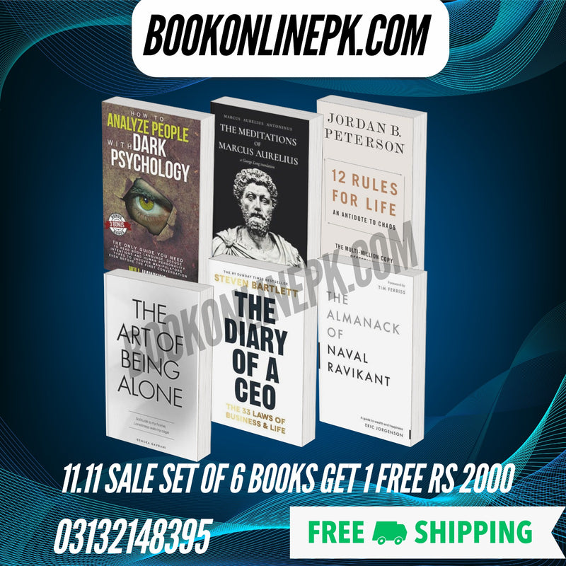 11.11 SALE SET OF 6 BOOKS GET 1 FREE RS 2000