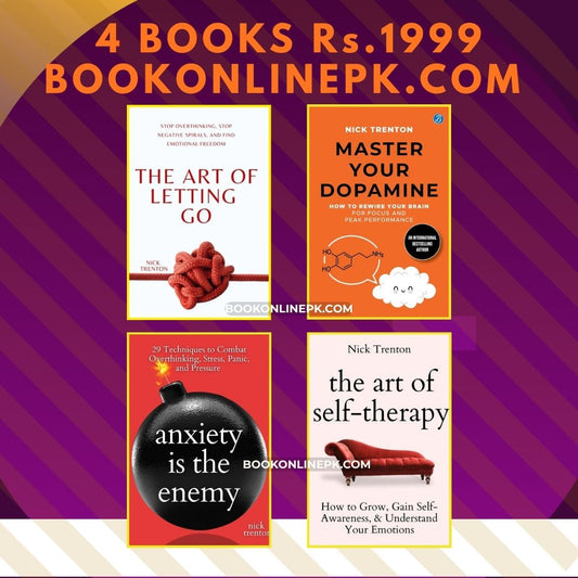 4 Books Bundle Rs. 1,999 - Nick Trenton Mental Wellness Collection