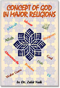 Concept of God in Major Religions by Dr. Zakir Naik book cover