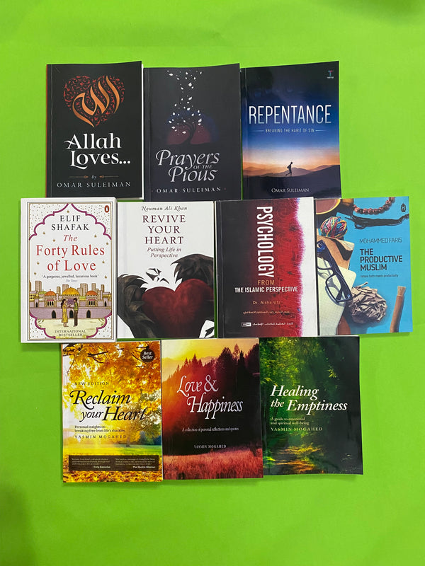 Set of 10 Islamic books