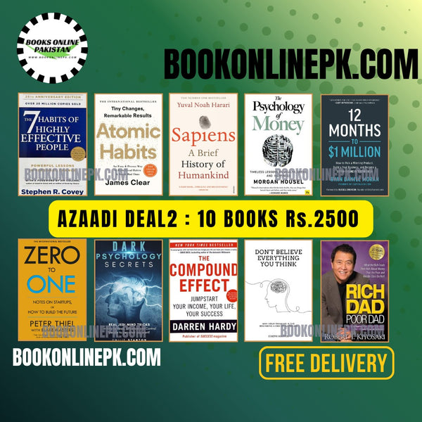 AZAADI Deal #2 : 10 books Rs 2500
