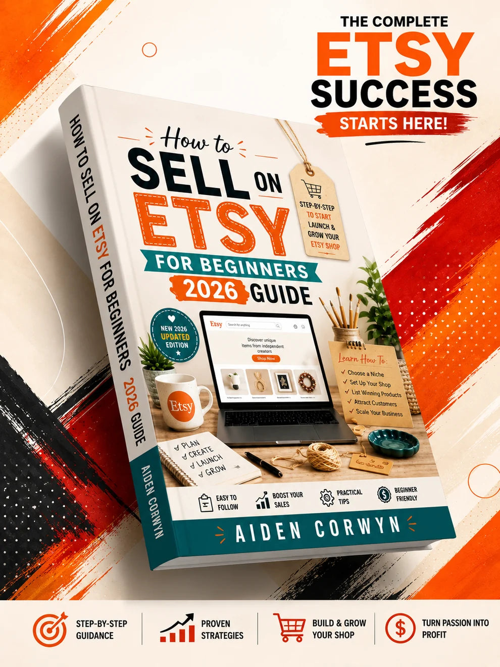 How to Sell on Etsy for Beginners 2026 Guide by Aiden Corwyn