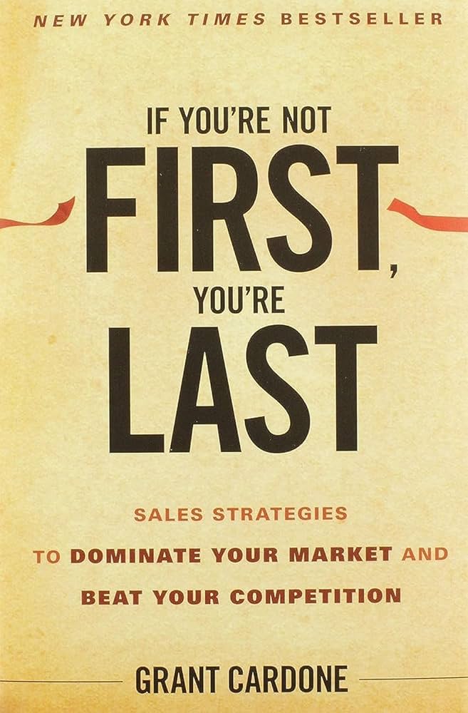 IF YOURE NOT FIRST YOU RE LAST