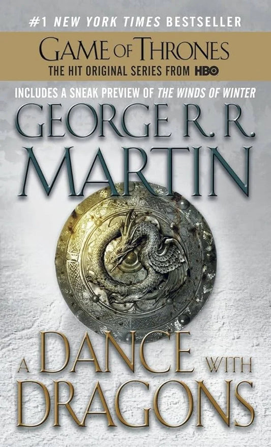 A Dance with Dragons by George R.R. Martin - Book Cover