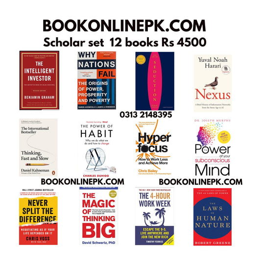 Scholar set 12 books RS 4500