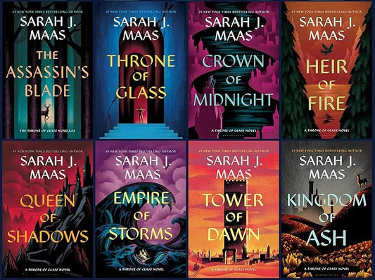 Throne of Glass Series by Sarah J. Maas