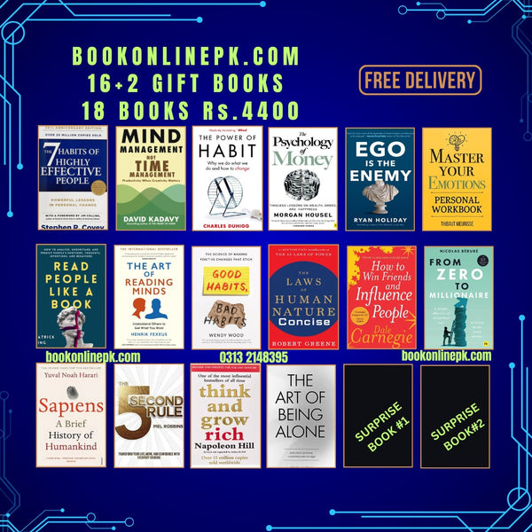 Invest in yourself: 16+2 Gift books Rs.4400 FREE delivery!
