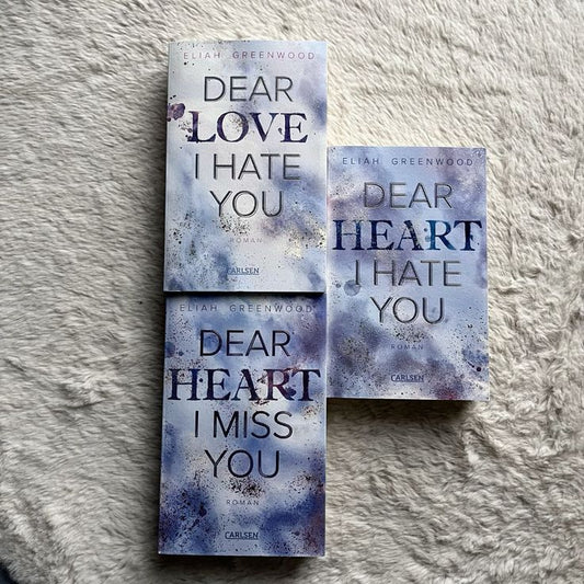 Dear Love I Hate You,Dear Heart I Miss You,Dear Heart I Hate You