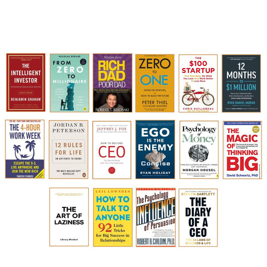 Invest in yourself: 16+2 Gift books Rs.4100