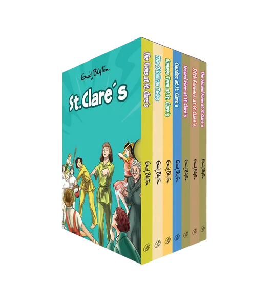 St.Clare’s Series (Book 1 To 6 Box Set) by Enid Blyton