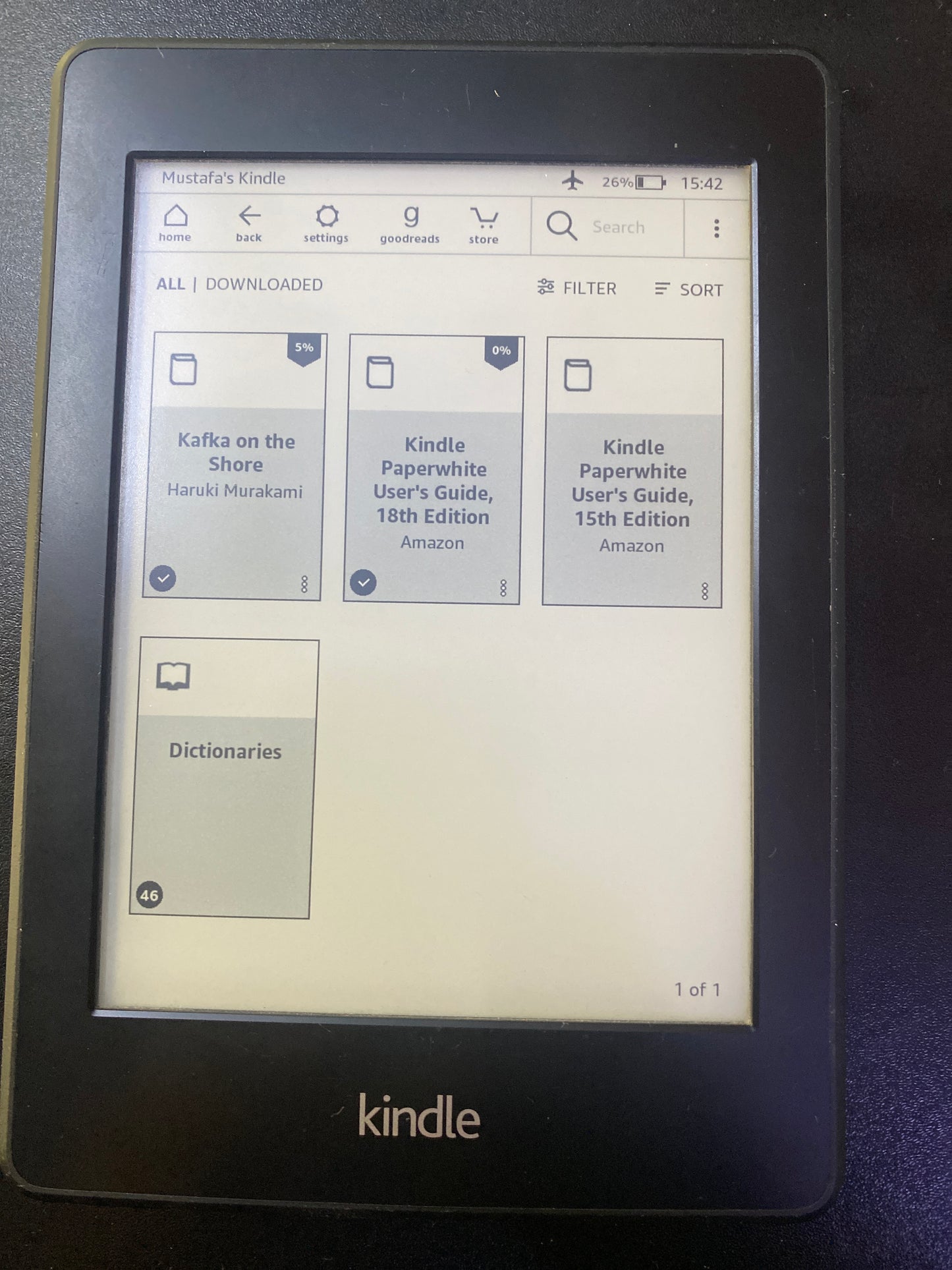 Kindle 6th Gen Box Open Mint Condition Pre Loved stock