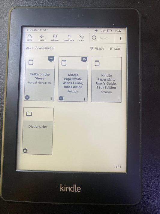 Kindle 6th Gen Box Open Mint Condition Pre Loved stock