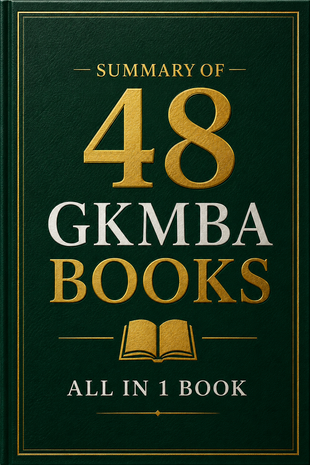Summary of 48 GKMBA Books – All in 1 Book Cover