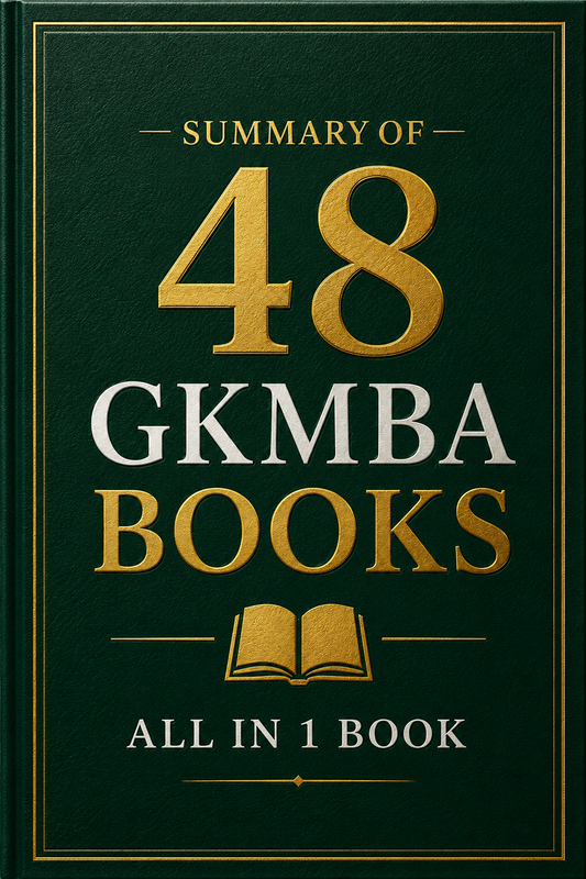 Summary of 48 GKMBA Books – All in 1 Book Cover
