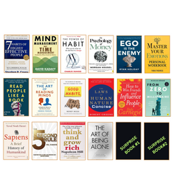 Invest in yourself: 16+2 Gift books Rs.4400 FREE delivery!