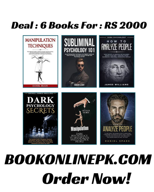Dark Psychology Bundle – 6 Must-Read Books