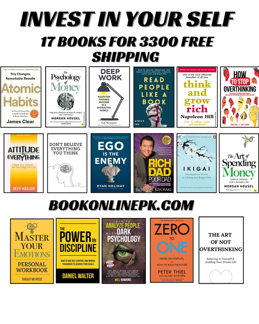 Invest In yourself deal : 15+(2 Gift books) 17 books